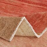 Red & Cream Classic Turkish Runner Rug, 75x296Cm