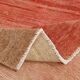 Red & Cream Classic Turkish Runner Rug, 75x296Cm
