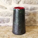 Glazed ceramic pitcher