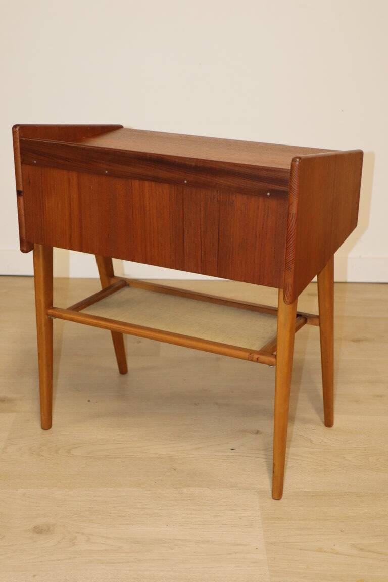 Scandinavian teak bedside table, 1960