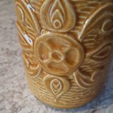 Numbered ceramic vase Germany Vintage