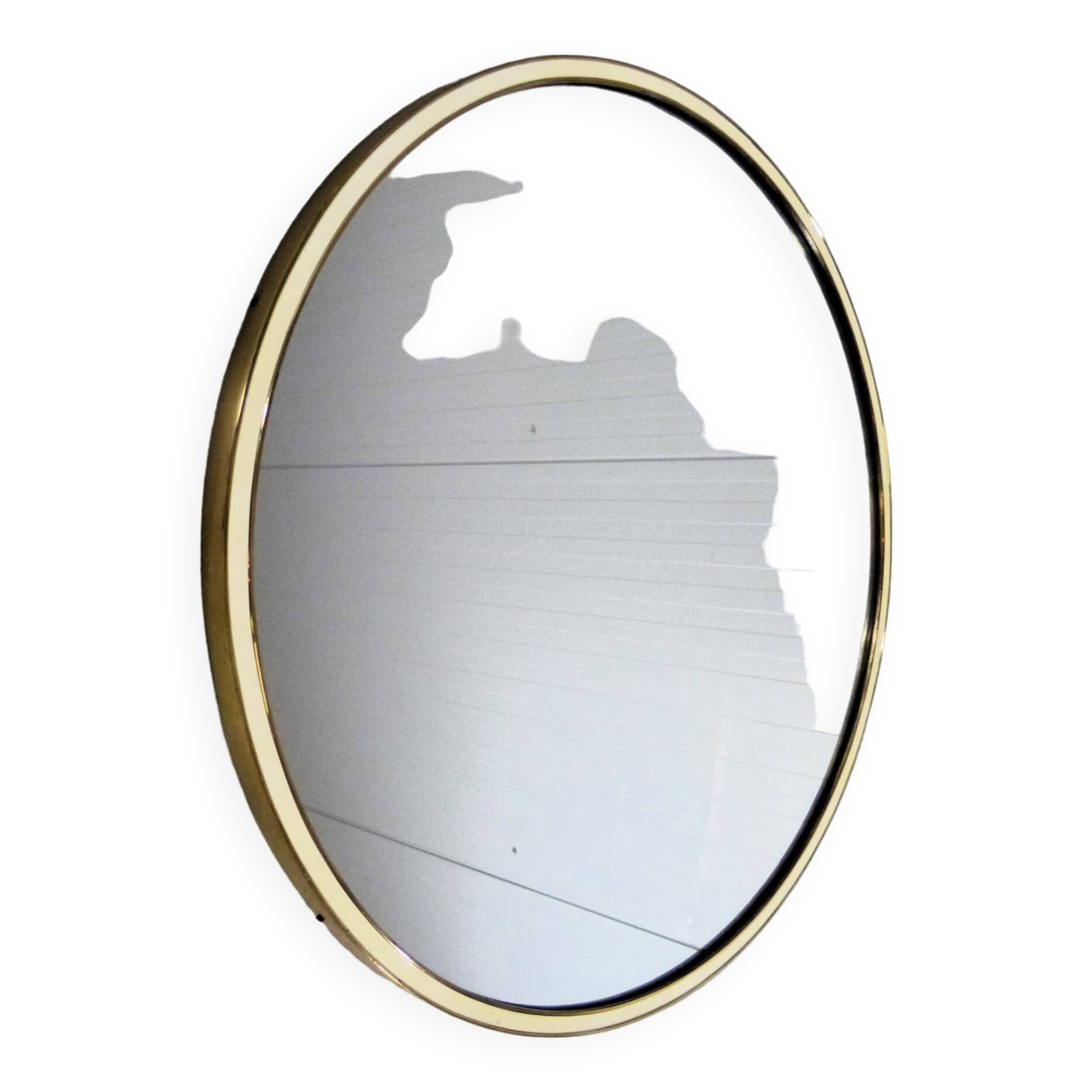 Brass wall mirror by "Vereinigte Werkstatten München" 1950’s