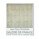 Affiche Jean Pierre Pincemin 1984