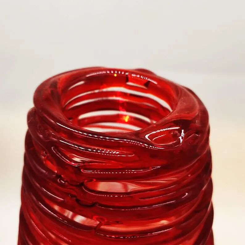 Exceptional Mid-Century Style Vase in Murano Glass by Sergio Costantini