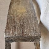 Old burmese teak bench