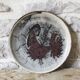 Set of 3 Gustave Reynaud Le Murier dessert plates