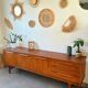 Vintage Scandinavian teak sideboard