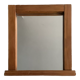 Vintage mirror 80s wood