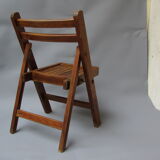 Folding child chair