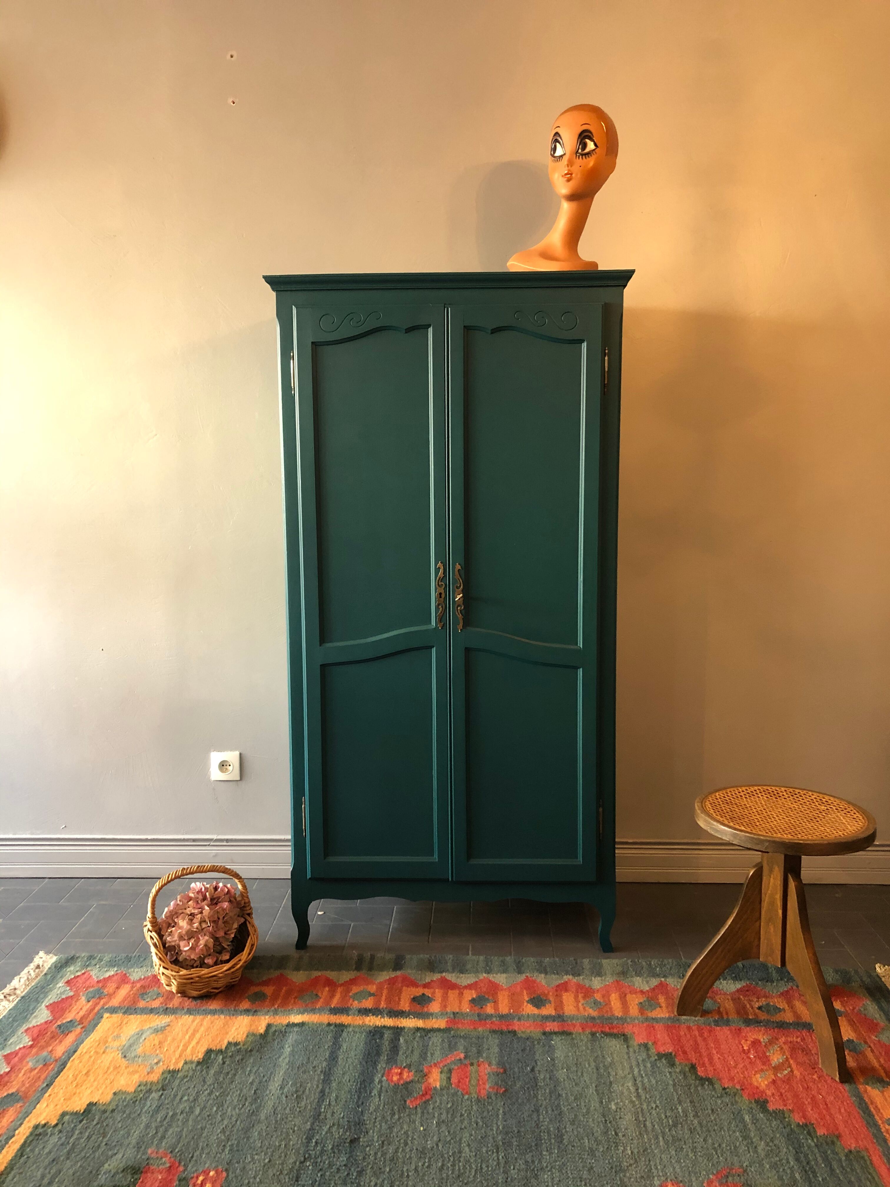 Vintage Parisian wardrobe