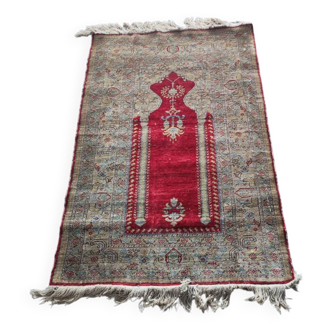 Tapis soyeux, Asie, Turquie 19 ème