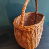 Vintage French oval basket