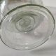 Blown glass bubble photophore, baluster shape – workshop spirit