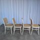 Set of 4 Thonet Style 811 Cane Chair: Josef Hoffman Mid-Century Modern Furn