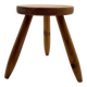 Tripod shepherd's stool in pine