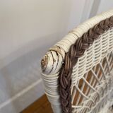 Chaise ancienne en rotin