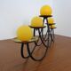 Brutalist Iron Candleholder, 1960s