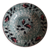 Plat/assiette creuse fin 19ème faience de Gien