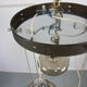 Vintage italian smoked glass chandelier, 1970s
