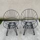 Paire de fauteuils Cees Braakman Combex Wire Pastoe