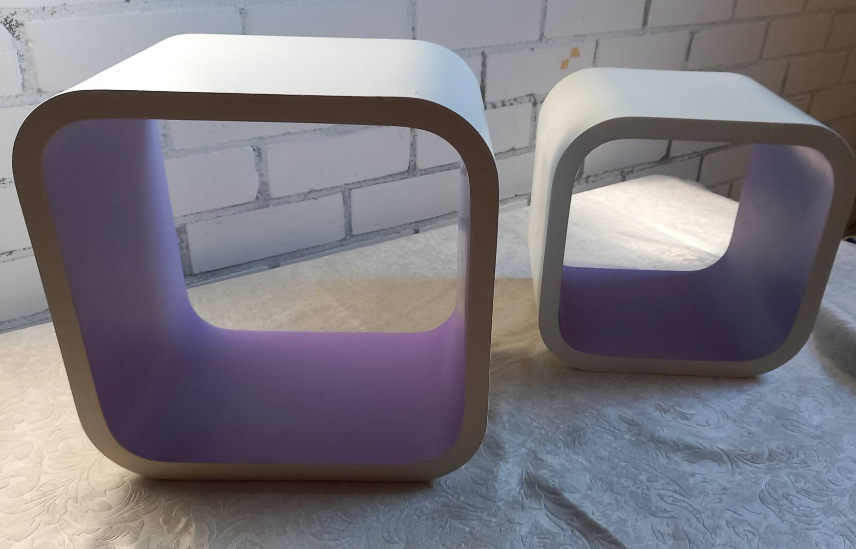 Vintage Shelves • Modular Elements • Lacquered Wood • 1970-1980