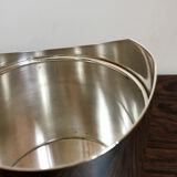 Italian silver plate and plexiglass box by Lino Sabattini, 1960s