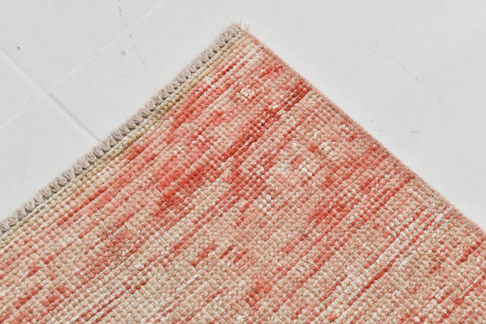 Mid Century Turkish Vintage Runner Rug, 86x325Cm