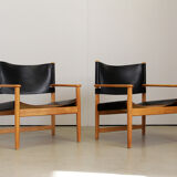 Set of 2  Safari chairs, Denmark 1960s