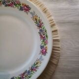 Limoges porcelain flat plate A.Raynaud & Cie