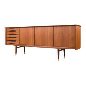 Buffet en teck par Brødrene - 1960