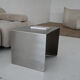 Table d'appoint Veliento en acier inoxydable