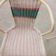 Chaises scoubidou x2