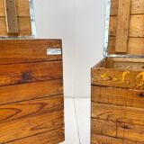 Vintage industrial chests or nightstands, 1950's