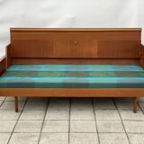 Day bed scandinave en teck 1950/60