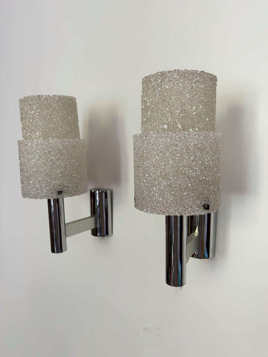 70s wall lamps (X2)