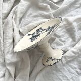 Earthenware compote "Oxford" Choisy le Roi