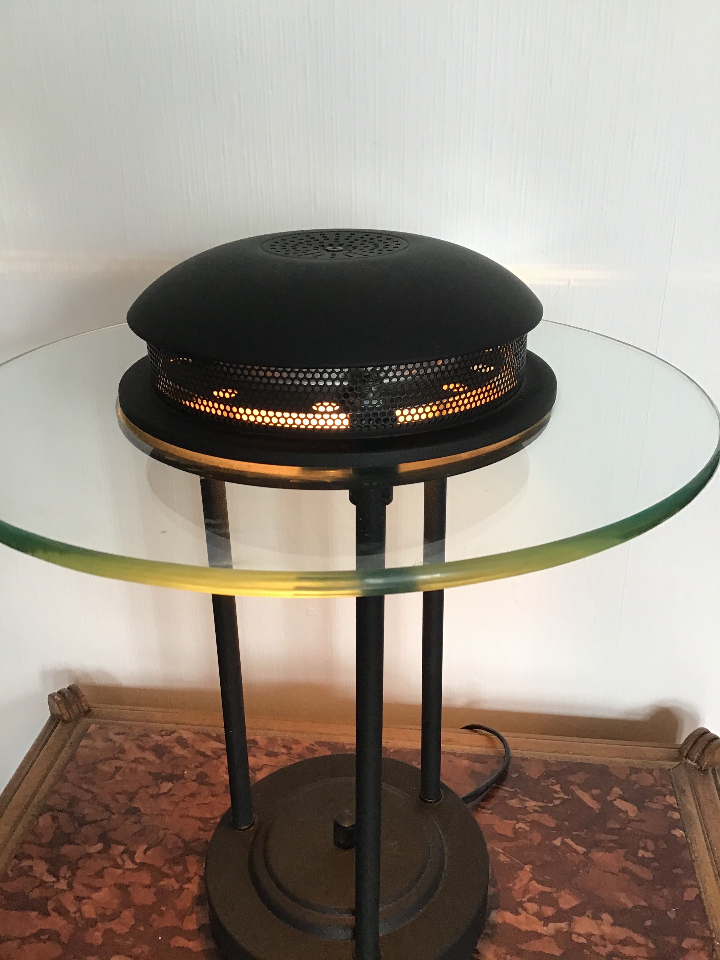 Robert Sonneman model Saturn boxford lamp