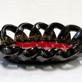 Vintage earthenware basket