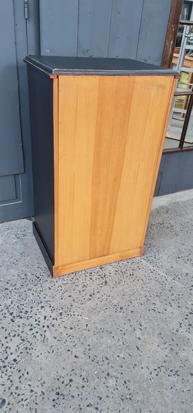 dresser rag five drawers patina black