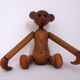 Teak monkey figurine Denmark 1970. no 1