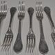 Lot 6 forks Marly Christofle