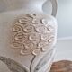 Vintage ceramic amphora vase Scheurich West Germany shabby 60s model 606-28