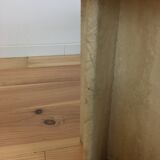 Travertine coffee table