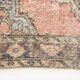 3x13 Pale Red Vintage Runner Rug, 85x388Cm