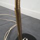 Lampe vintage Aluminor noire  50's