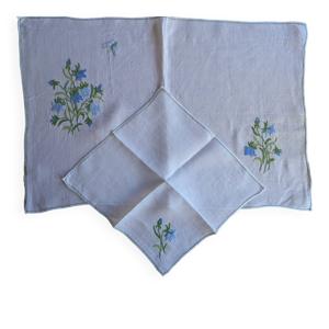 Set rectangulaire et - serviette