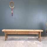 Wooden bench
