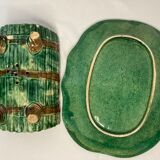 Old slurry lot asparagus cradle on its XXth dish