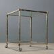 Vintage double-tiered dessert trolley, Italy, 1960s