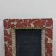 Wooden fireplace imitation marble 1900